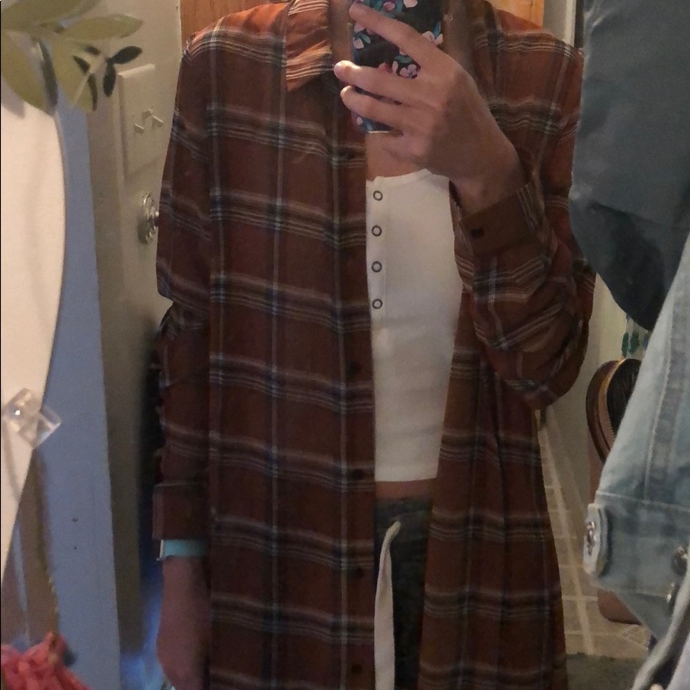 Flannel dress
